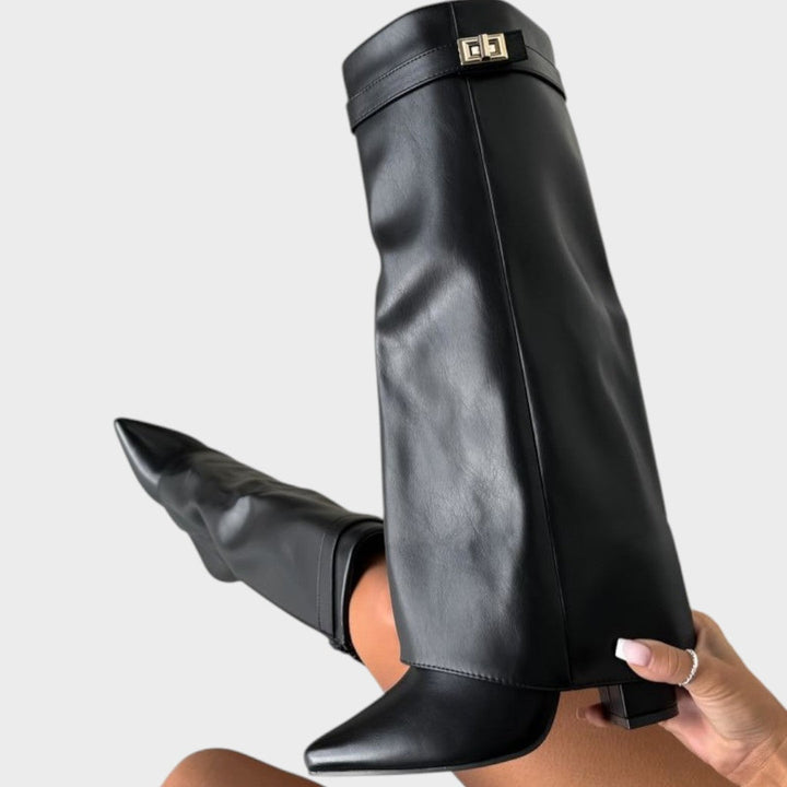 Luna | High-Top Leather Boots