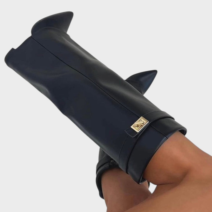 Lovelle |  High Shaft Leather Boots