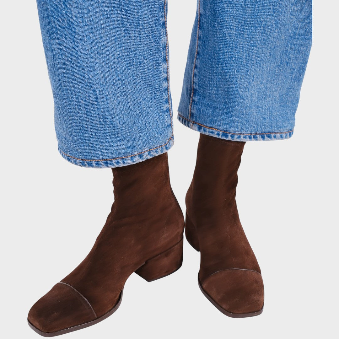 Veronique | High Suede Boots