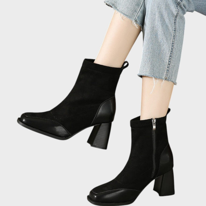 Verona | Classic Boots with Leather Details