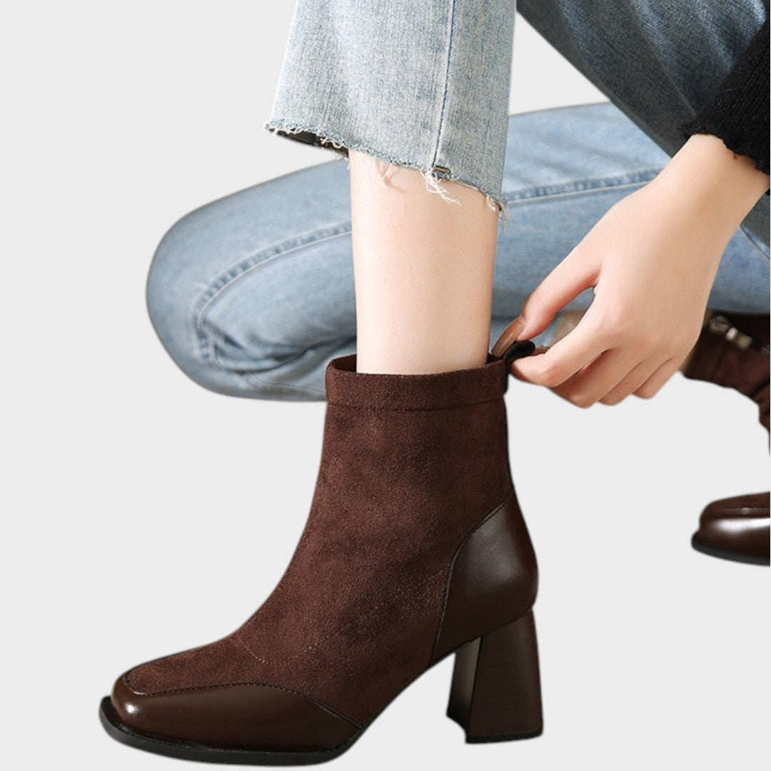 Verona | Classic Boots with Leather Details