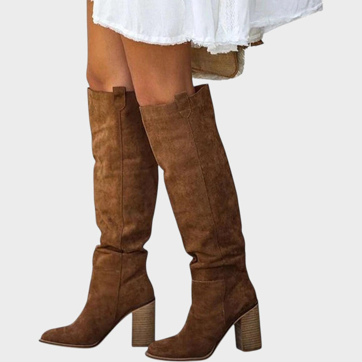 Diane | High Suede Boots