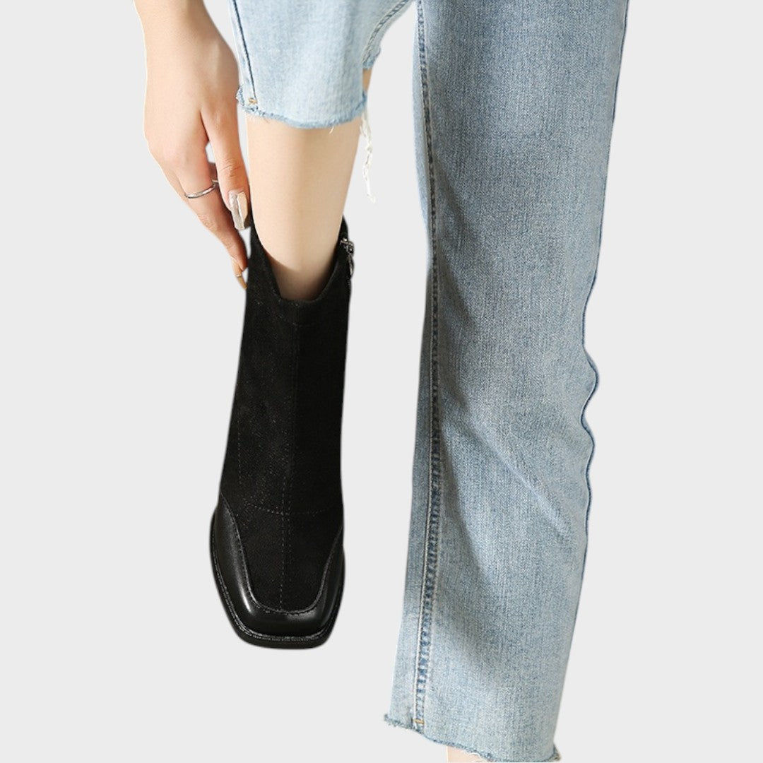 Verona | Classic Boots with Leather Details