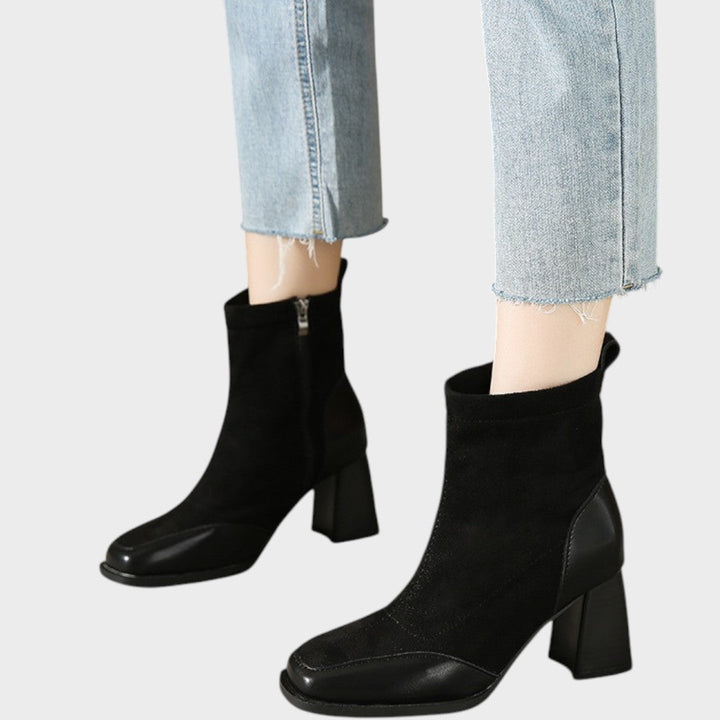 Verona | Classic Boots with Leather Details