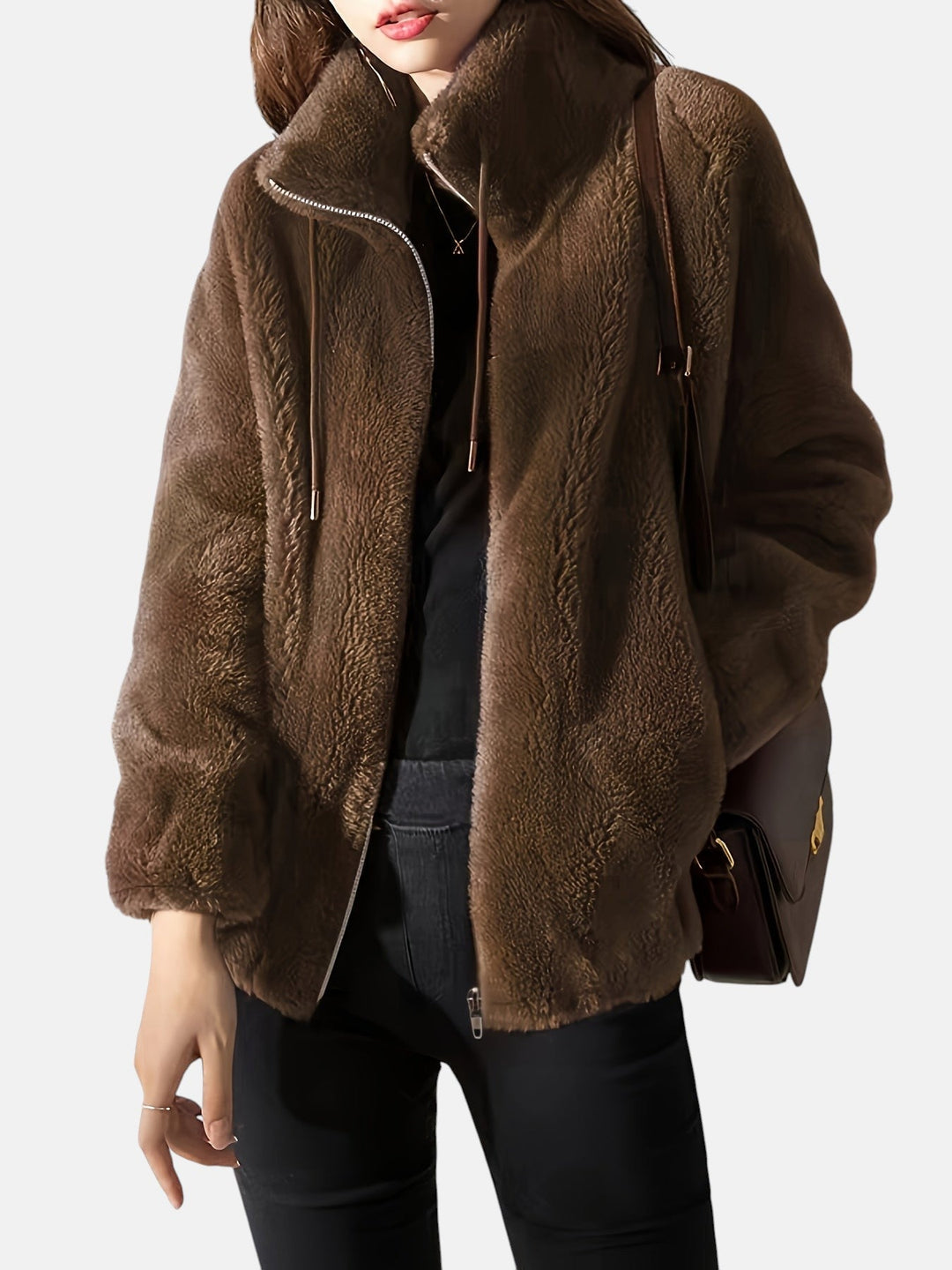 Alya | Cozy Zip Jacket