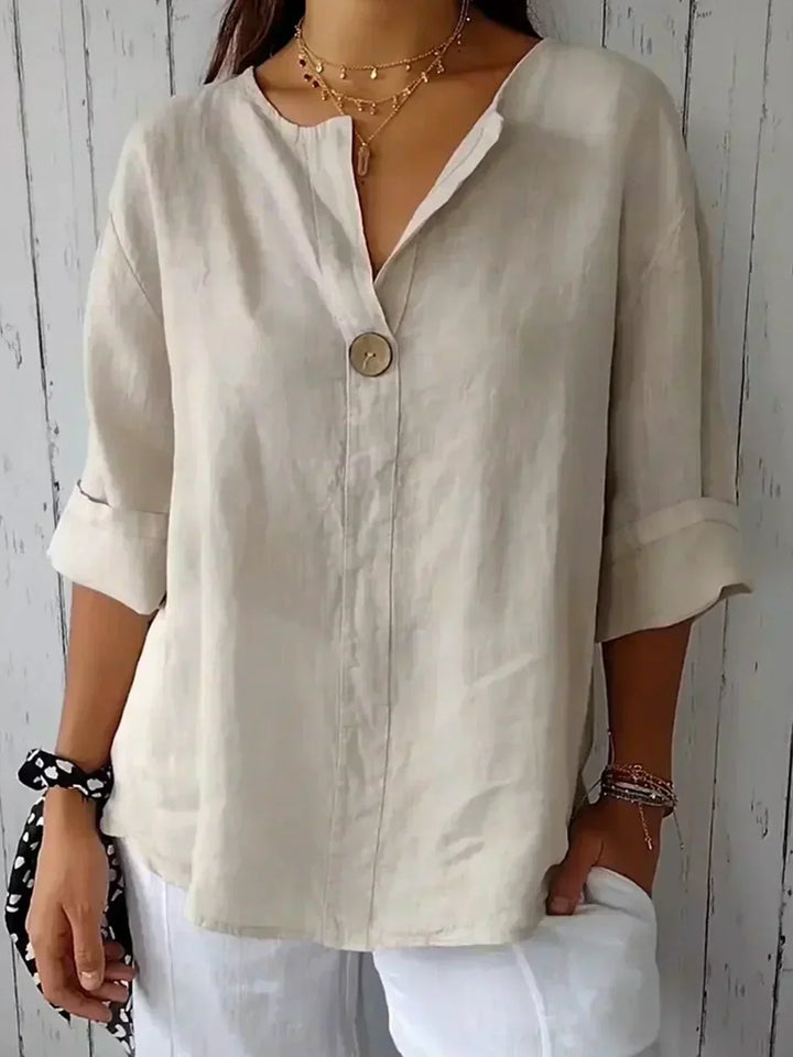 Mariah | Casual V-Neck Blouse