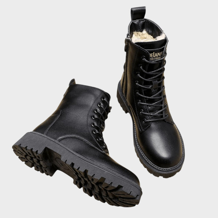 Lotte | Lace-Up Boots with Leather Lining