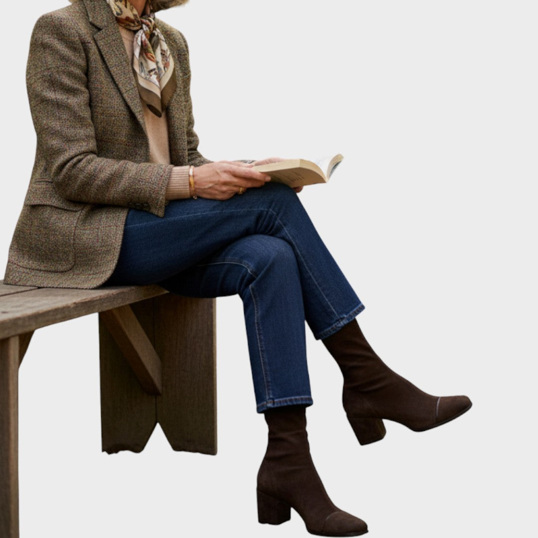 Veronique | High Suede Boots