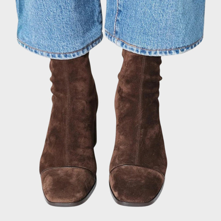 Veronique | High Suede Boots