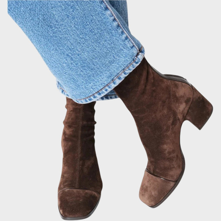 Veronique | High Suede Boots