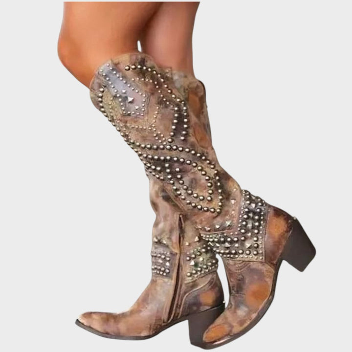 Melinda | High-Cut Boots