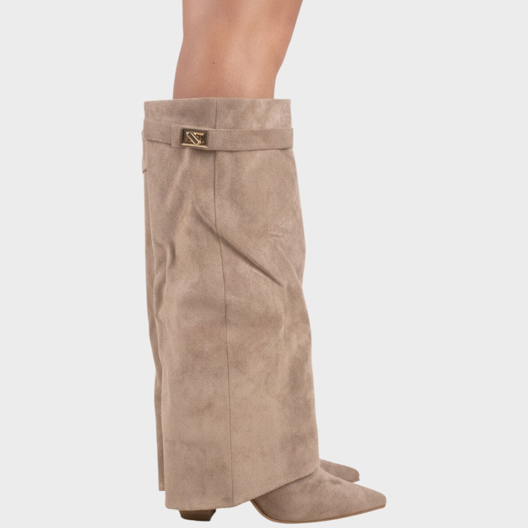 Lunara | High-Top Suede Boots