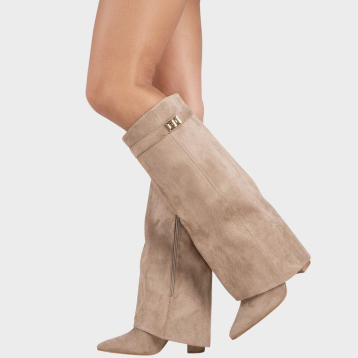 Lunara | High-Top Suede Boots