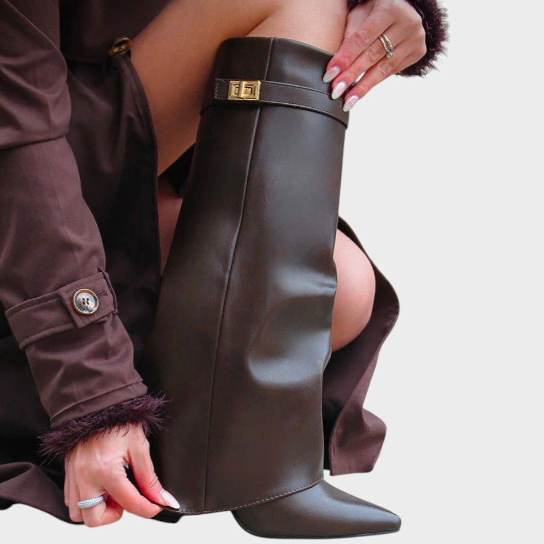 Lovelle |  High Shaft Leather Boots