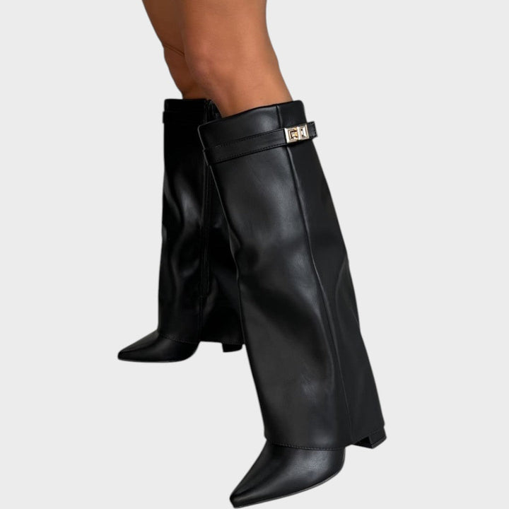 Lovelle |  High Shaft Leather Boots