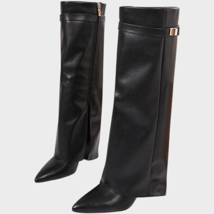 Lovelle |  High Shaft Leather Boots