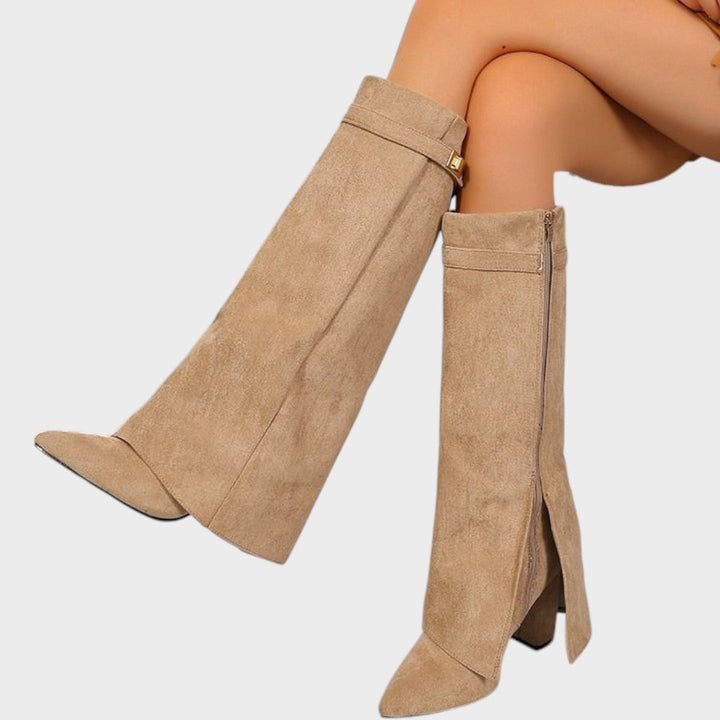 Lunara | High-Top Suede Boots