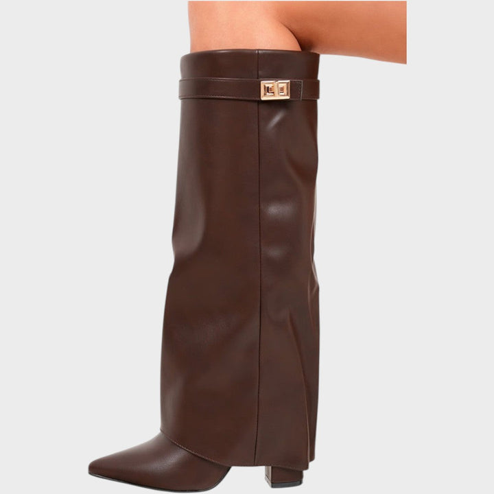 Lovelle |  High Shaft Leather Boots