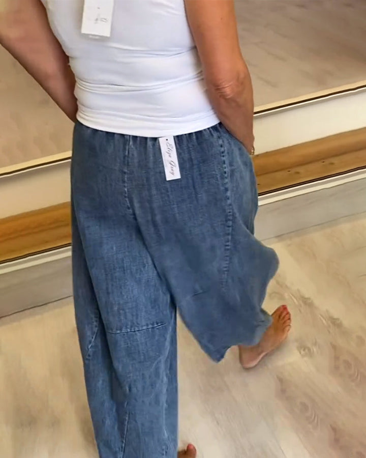 Roxanne │ Relaxed Jeans with Elastic Waist