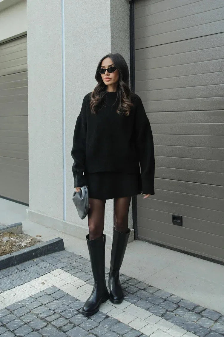 Neva | 2-Piece Set (Sweater + Skirt)