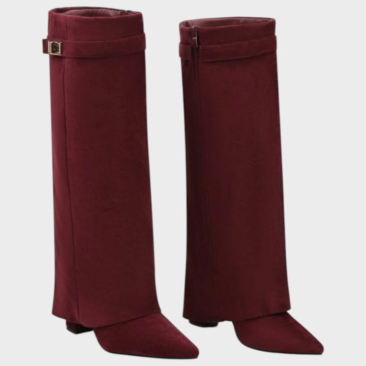 Lunara | High-Top Suede Boots