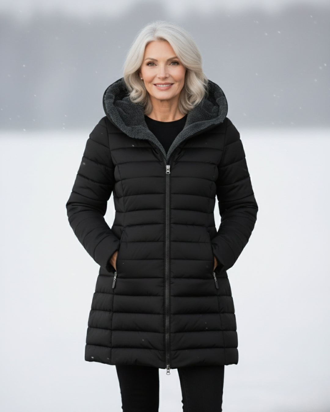 Delilah | Fleece Lined Puffer Coat