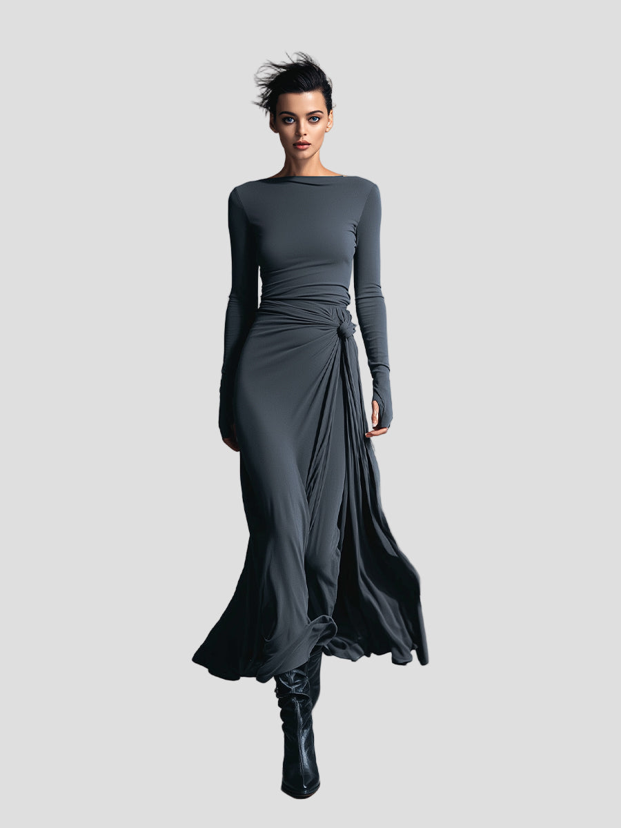 Rebecca | Elegant Dress Made of Stretch Fabric with Shaping Effect