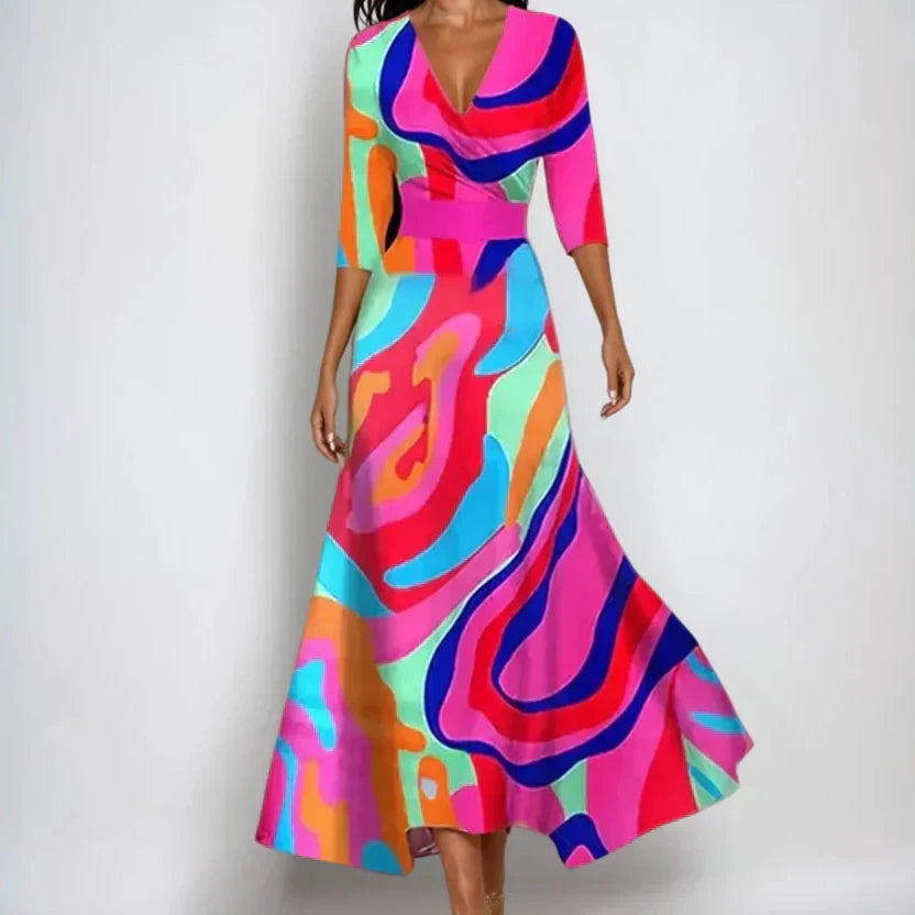 Evienne │ Luxury Floral Dress