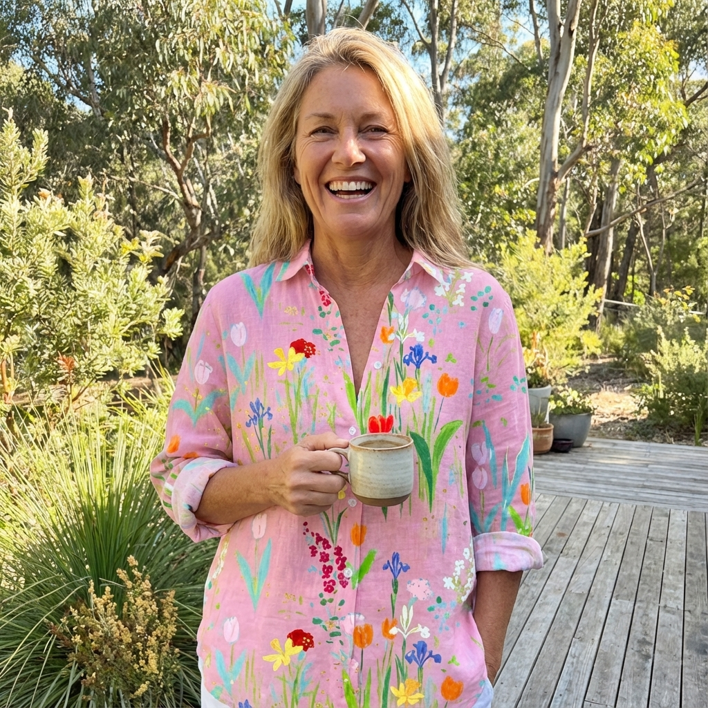 Fiona | Spring Garden Blouse