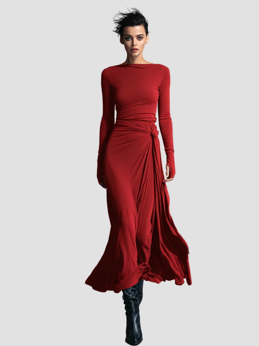 Rebecca | Elegant Dress Made of Stretch Fabric with Shaping Effect