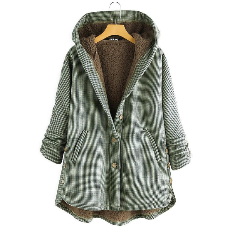 Helma | Elegant and comfortable hooded jacket for women
