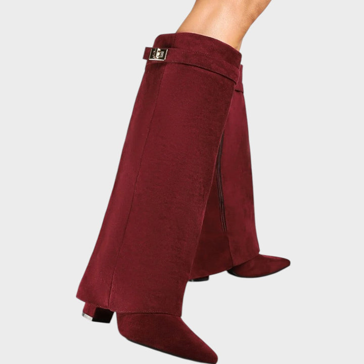 Lunara | High-Top Suede Boots