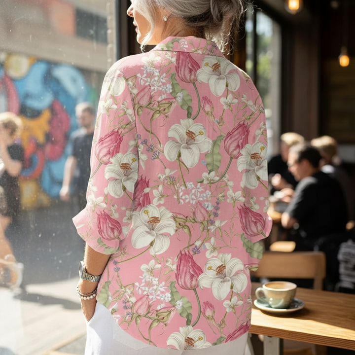 Frances | Elegant Bloom Blouse
