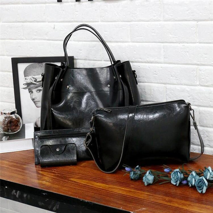 Sutton │ Stylish Retro 4-Piece Bag Set
