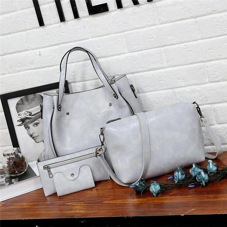 Sutton │ Stylish Retro 4-Piece Bag Set
