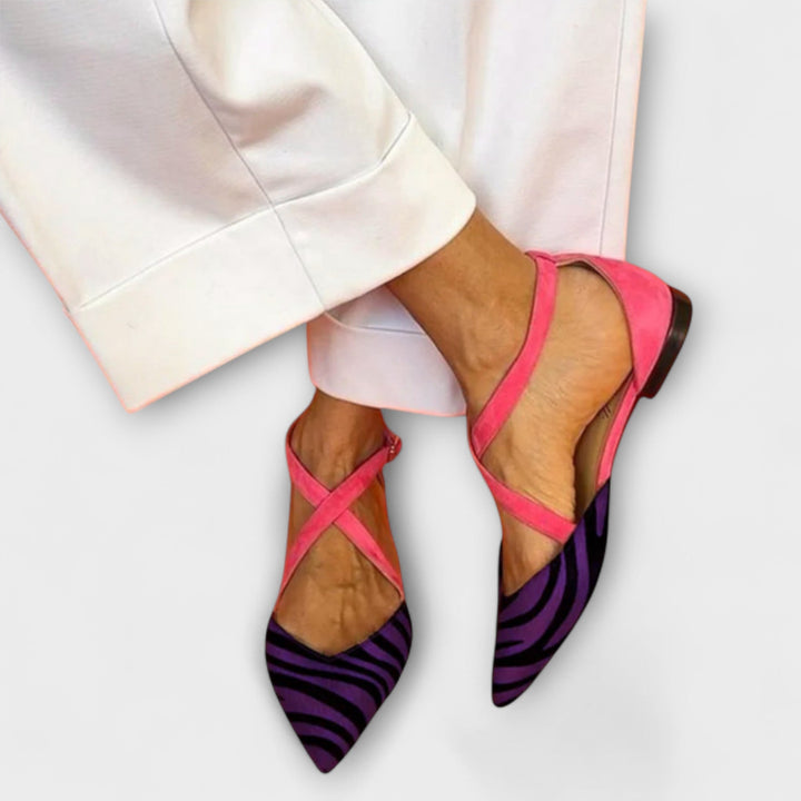 Fenna │ Strappy Ballet Flats
