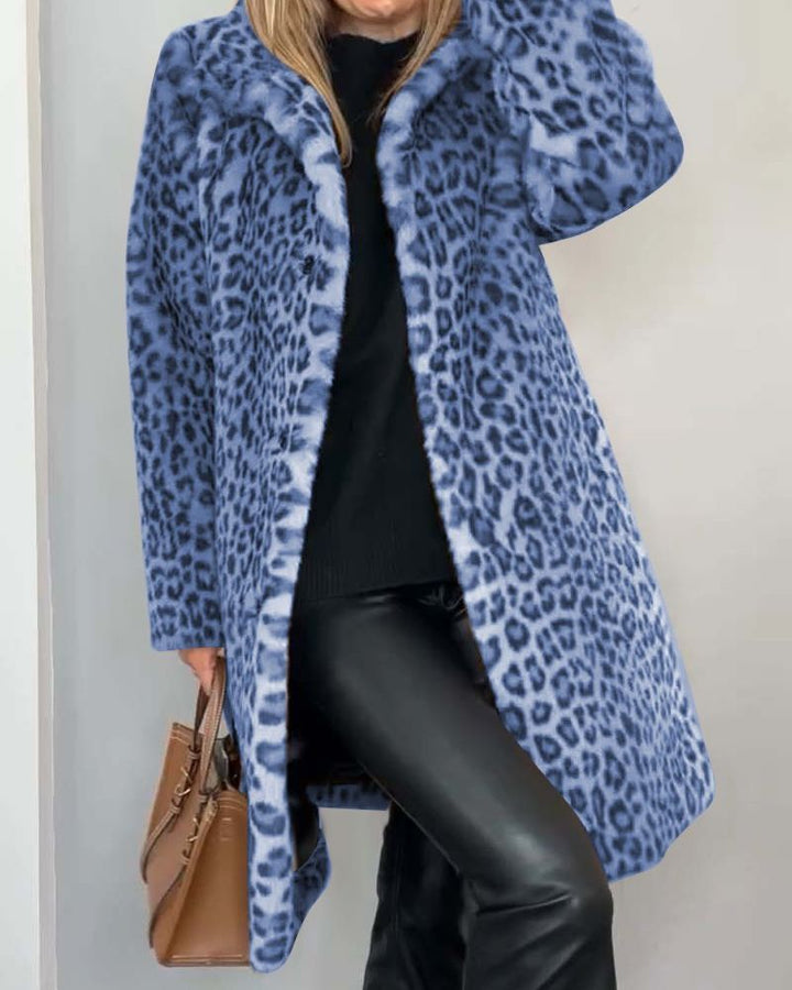 Letizia │ Elegant Leopard Coat