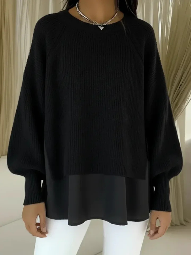 Aspen | Layered Knit Sweater