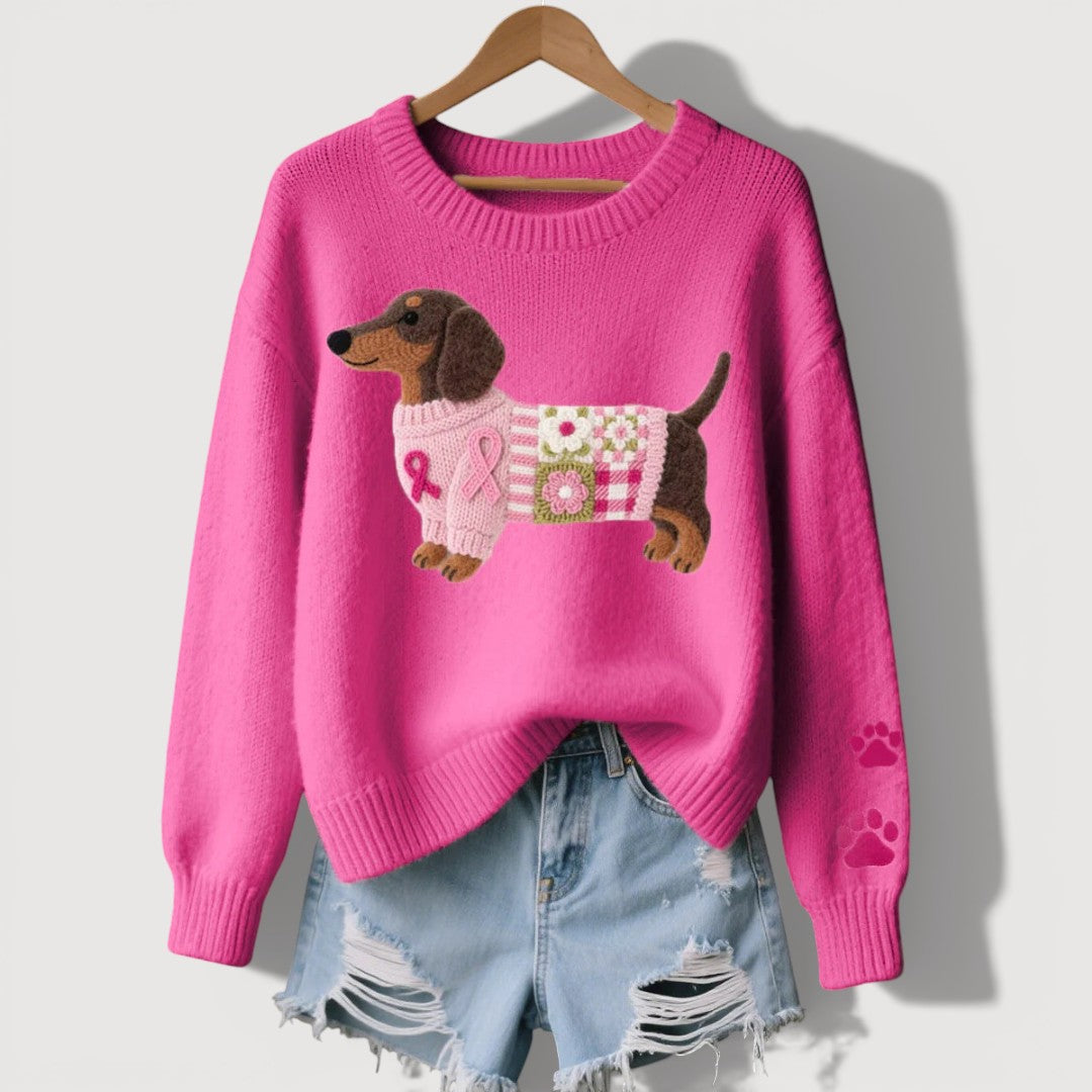 Farrah | Cozy Dog Sweater
