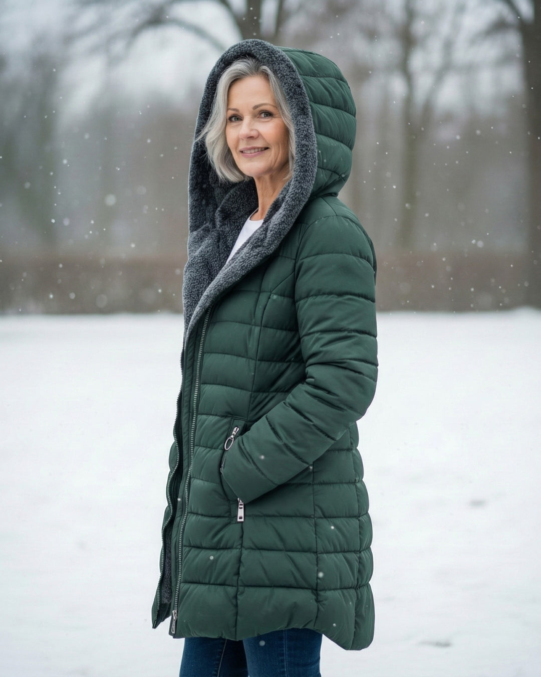 Delilah | Fleece Lined Puffer Coat
