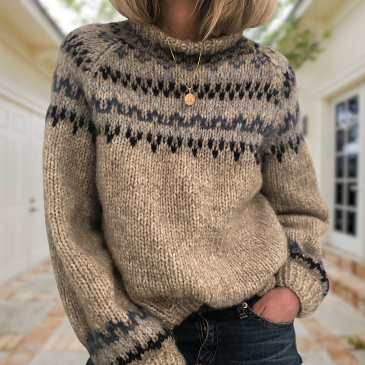 Layla | Comfortable Retro Sweater