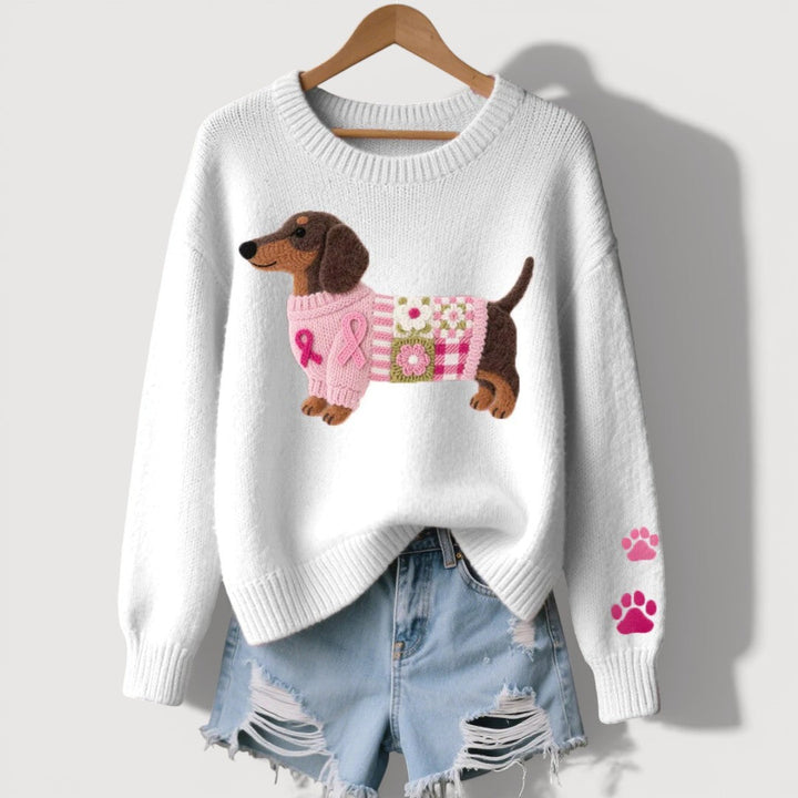 Farrah | Cozy Dog Sweater