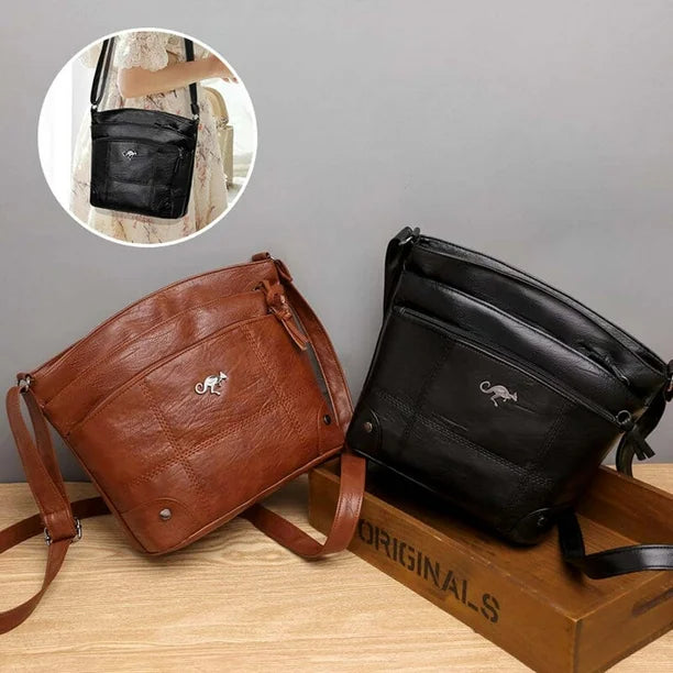 Raya │ Elegant Multi-Pocket Crossbody Bag