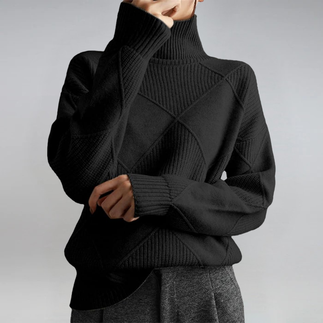 Anne | Luxe Turtleneck Sweater
