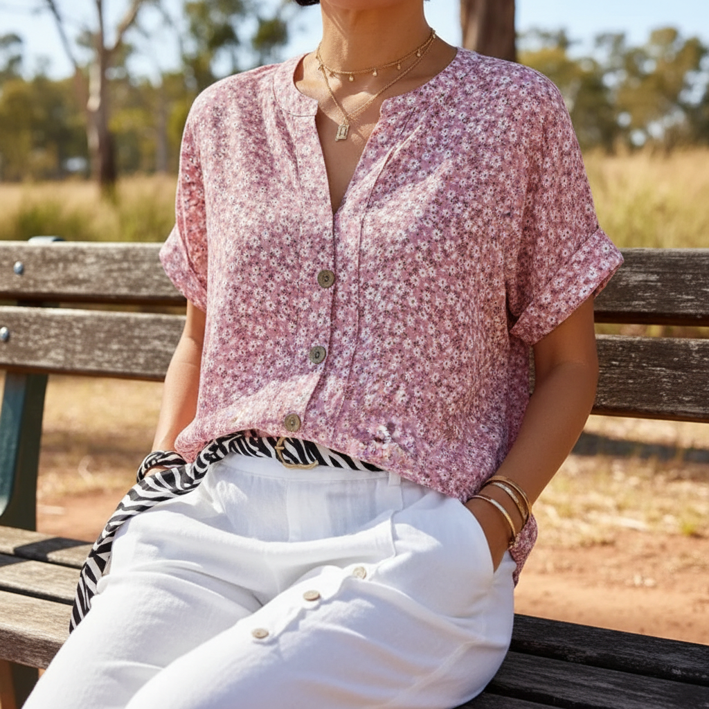 Kiki | Floral Print Blouse