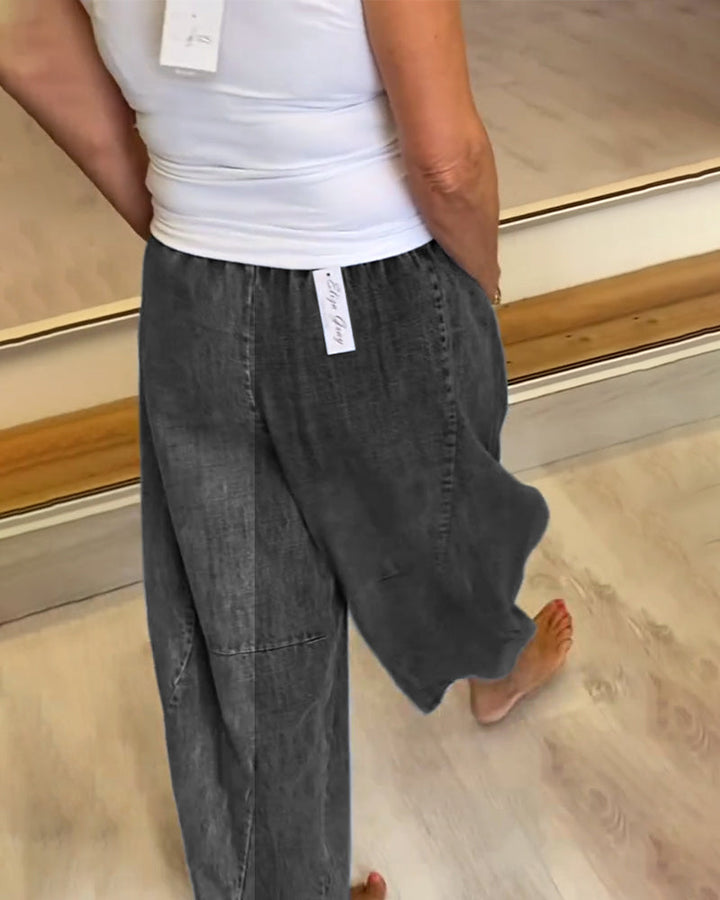 Roxanne │ Relaxed Jeans with Elastic Waist