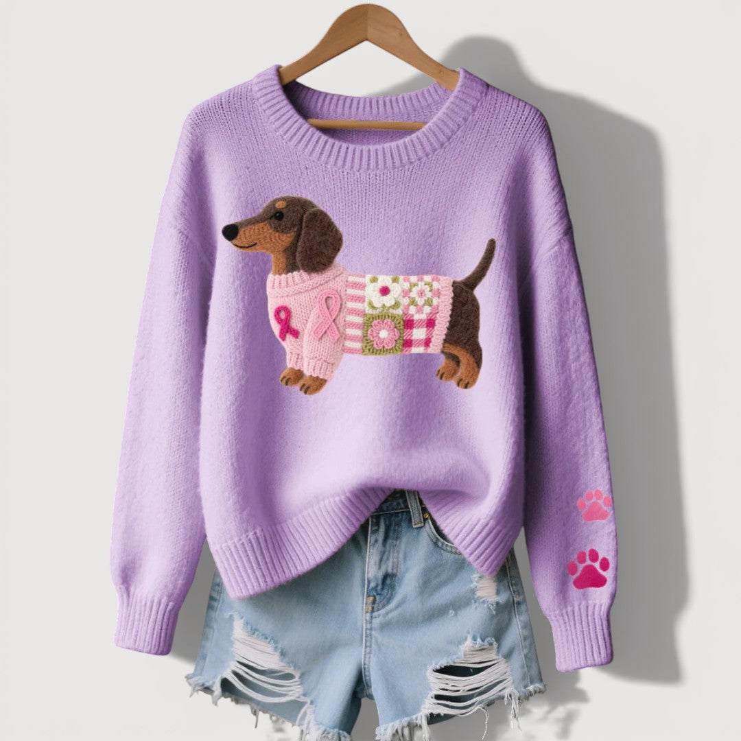Farrah | Cozy Dog Sweater