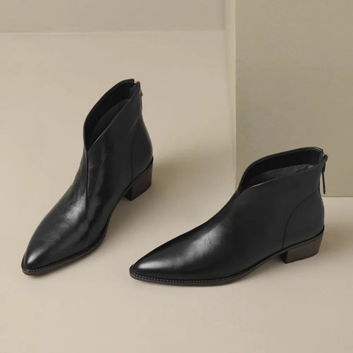 Vela │ Premium Leather Orthopedic Ankle Boots