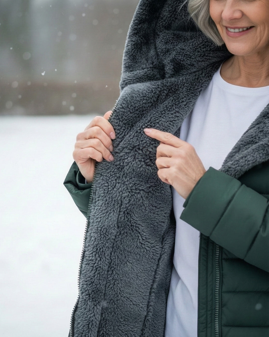 Delilah | Fleece Lined Puffer Coat