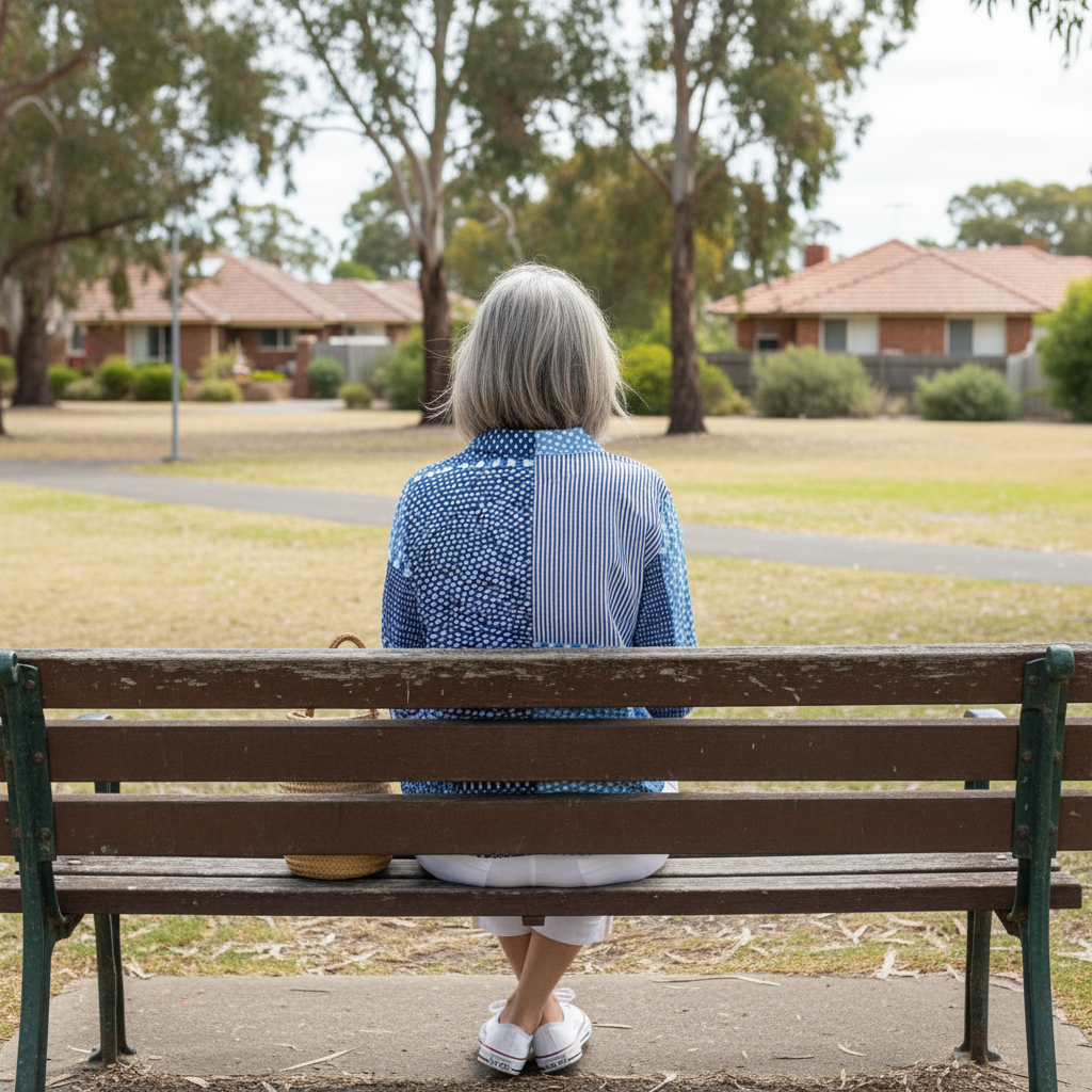 Fia | Ocean Patchwork Blouse